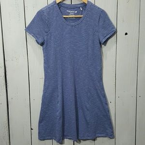 Toad & Co. Crew neck fit& flare dress with pockets
